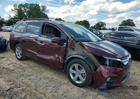 2019 Honda Odyssey Exl из США, поврежденный, VIN 5FNRL6H74KB030545